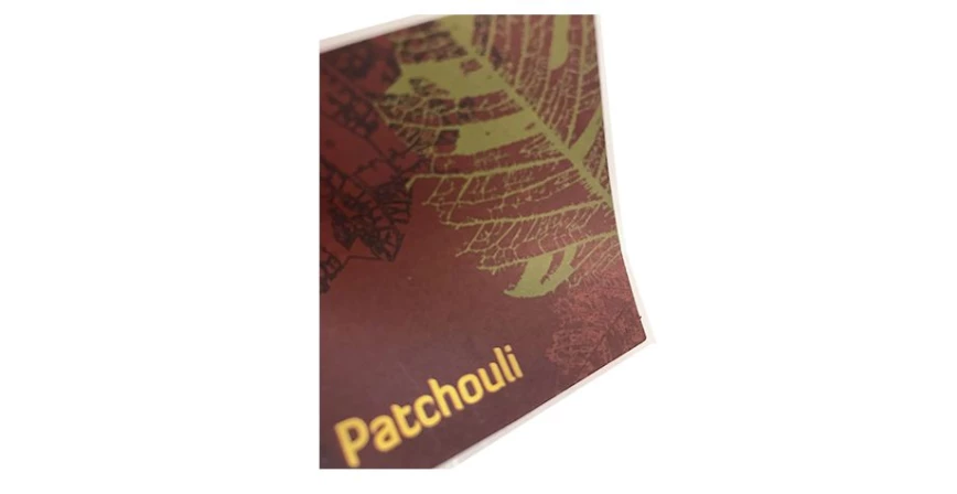 Wake up and smell the patchouli – this digital print label compels. Thumb
