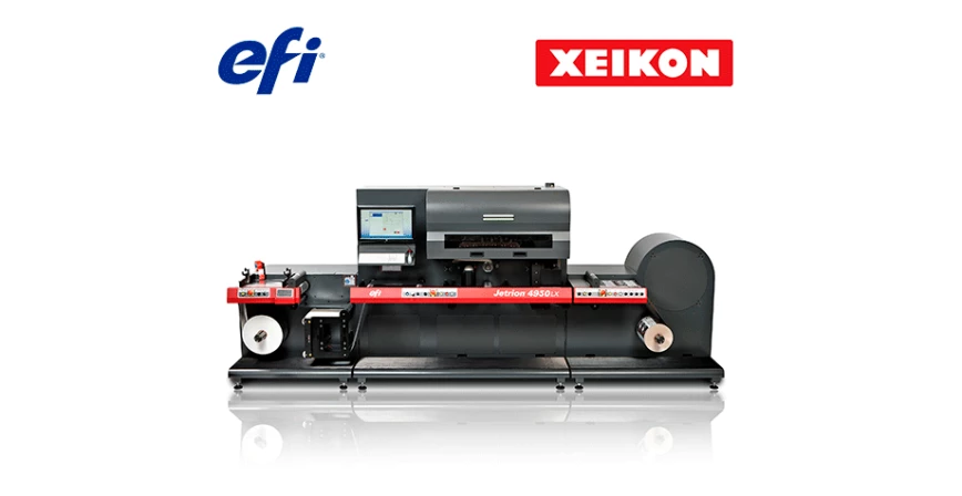 Xeikon and EFI entering into a strategic partnership for digital label printing Thumb