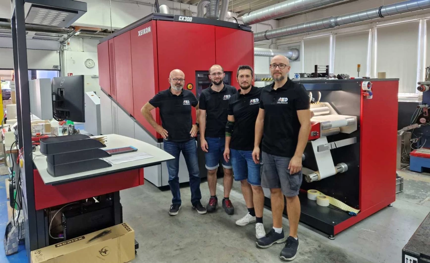 Xeikon installs CX300 digital printing system at Koehler Etiketten Thumb